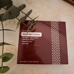 doTERRA Shea Butter Set in Rich Maroon